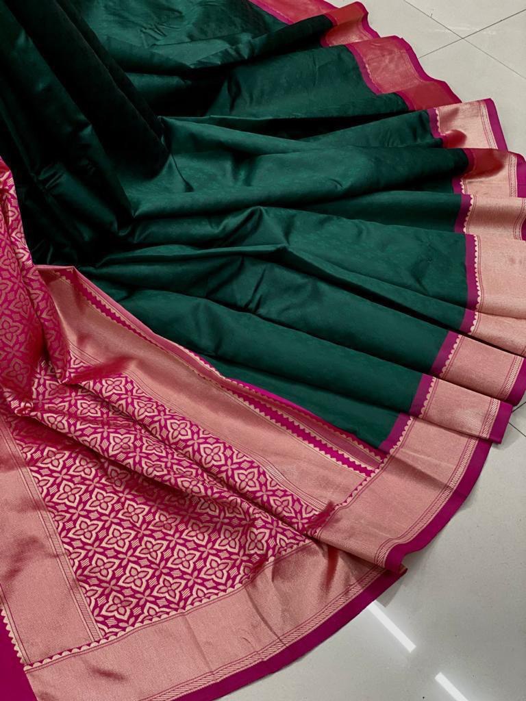 kanchipuram soft saree for women