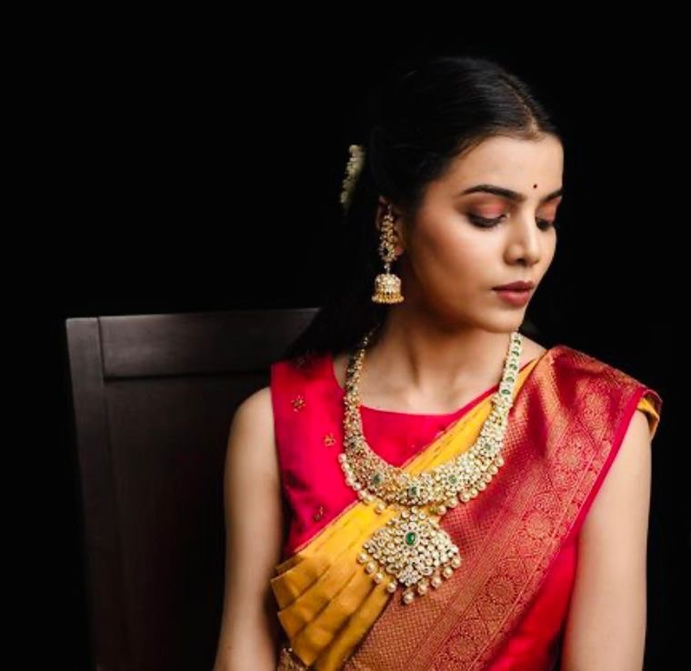 Exquisite Woven Design Yellow Banarasi Pure Soft Silk Saree