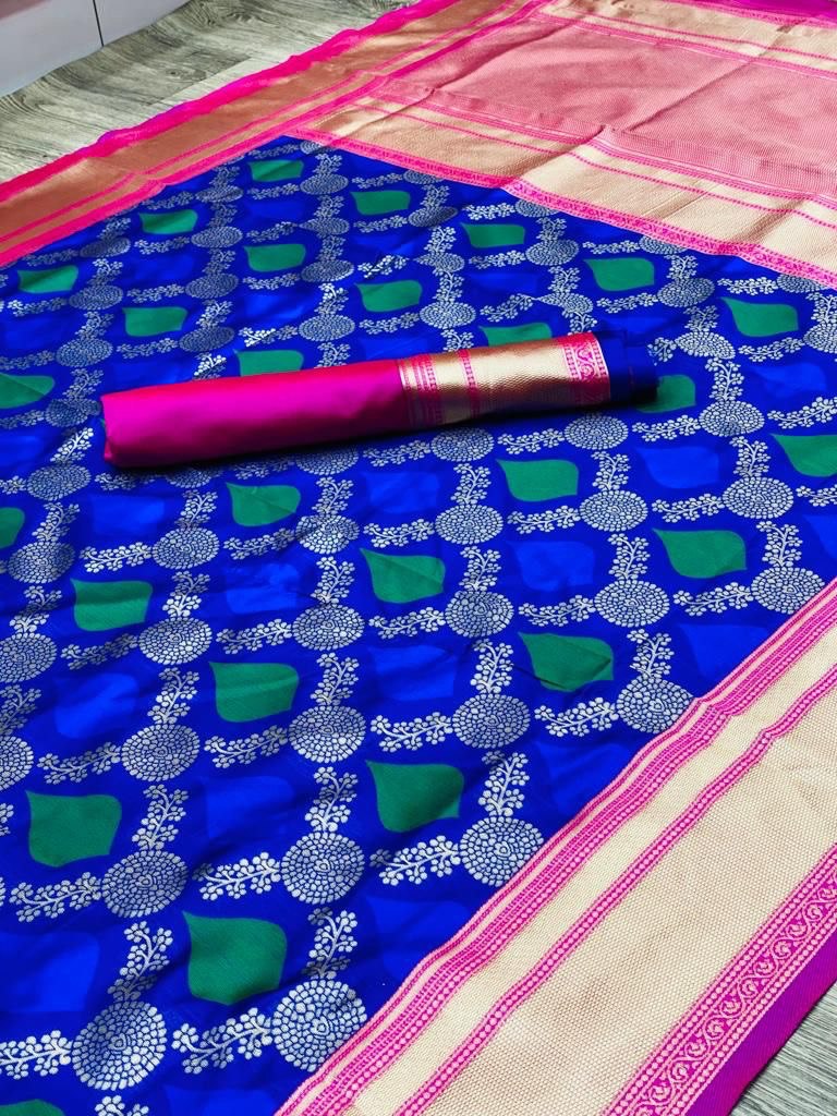 soft silk jacquard saree for wedding