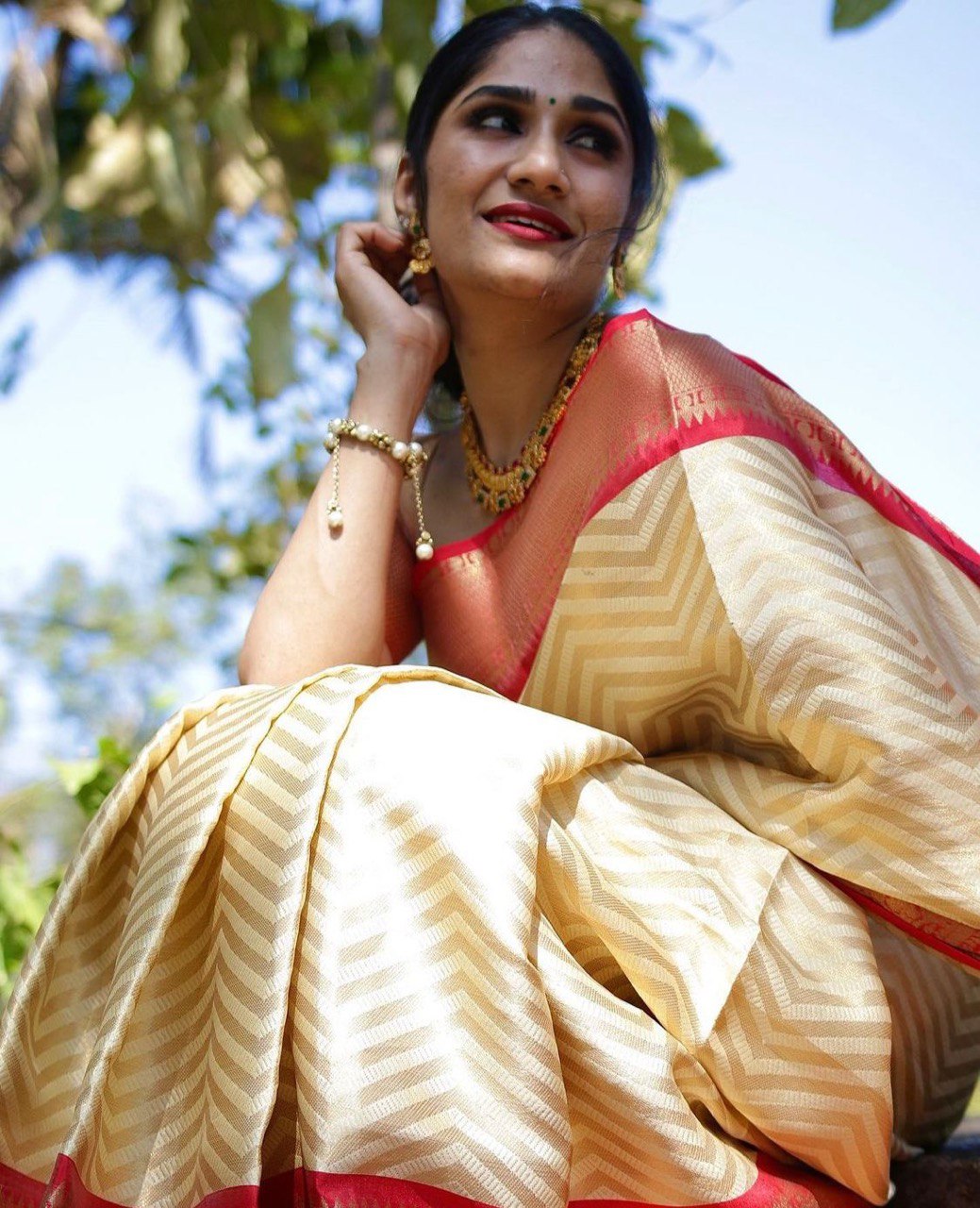 pure silk kanjivaram saree for wedding