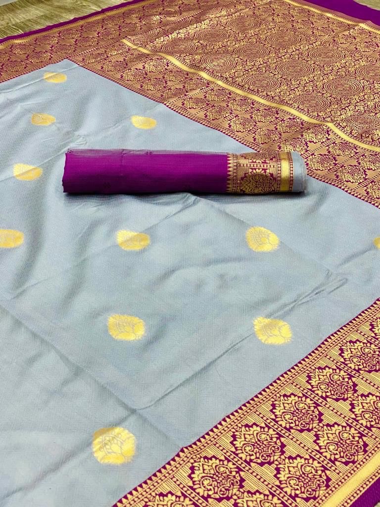soft silk jacquard saree