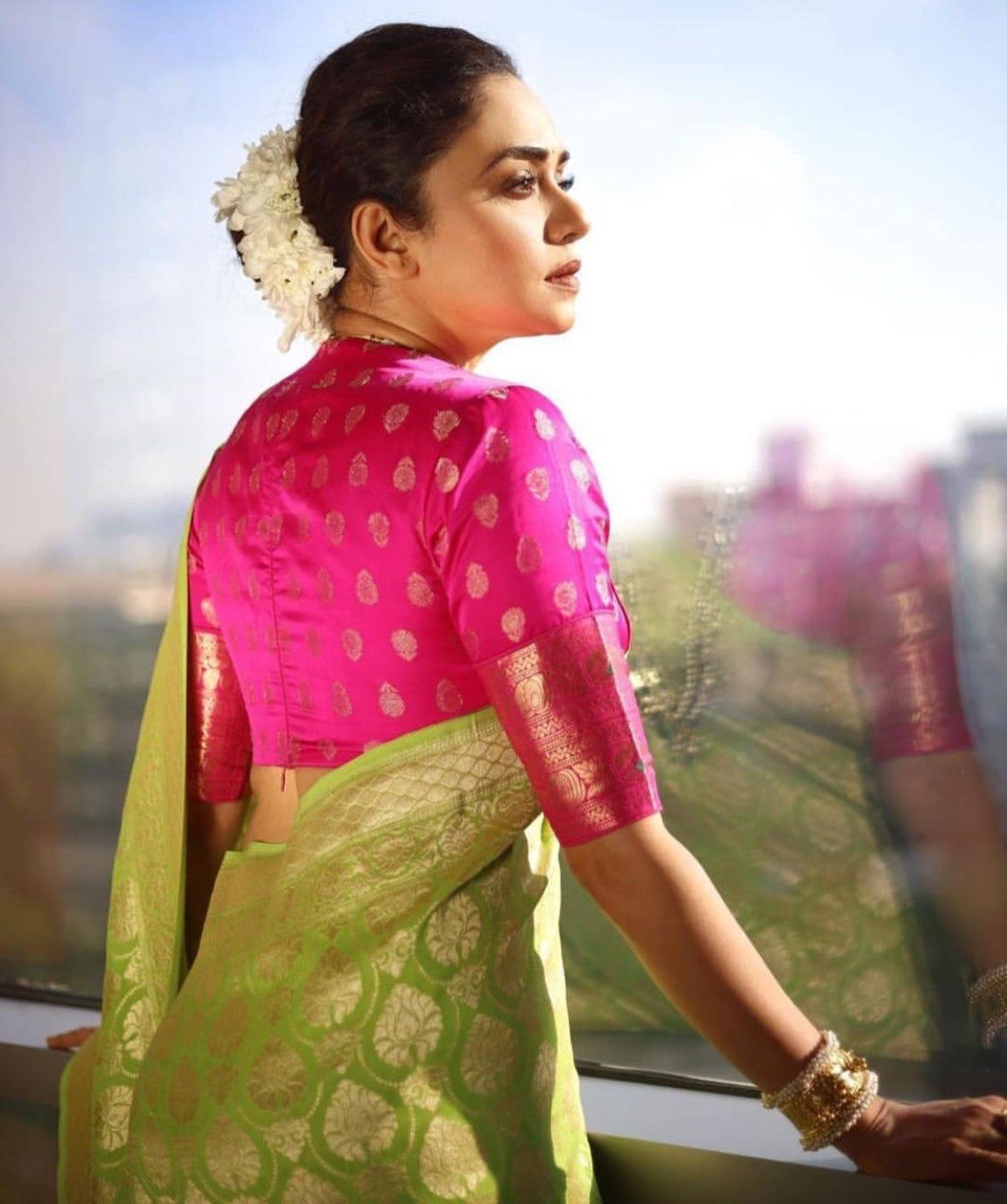 woven design art silk saree for wedding