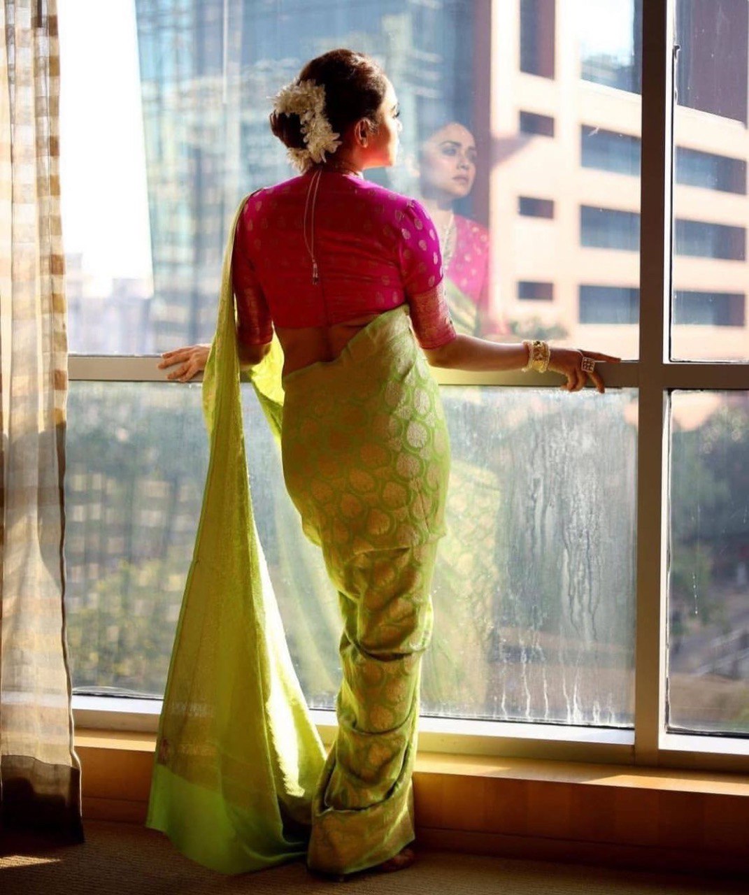 art ailk saree for wedding