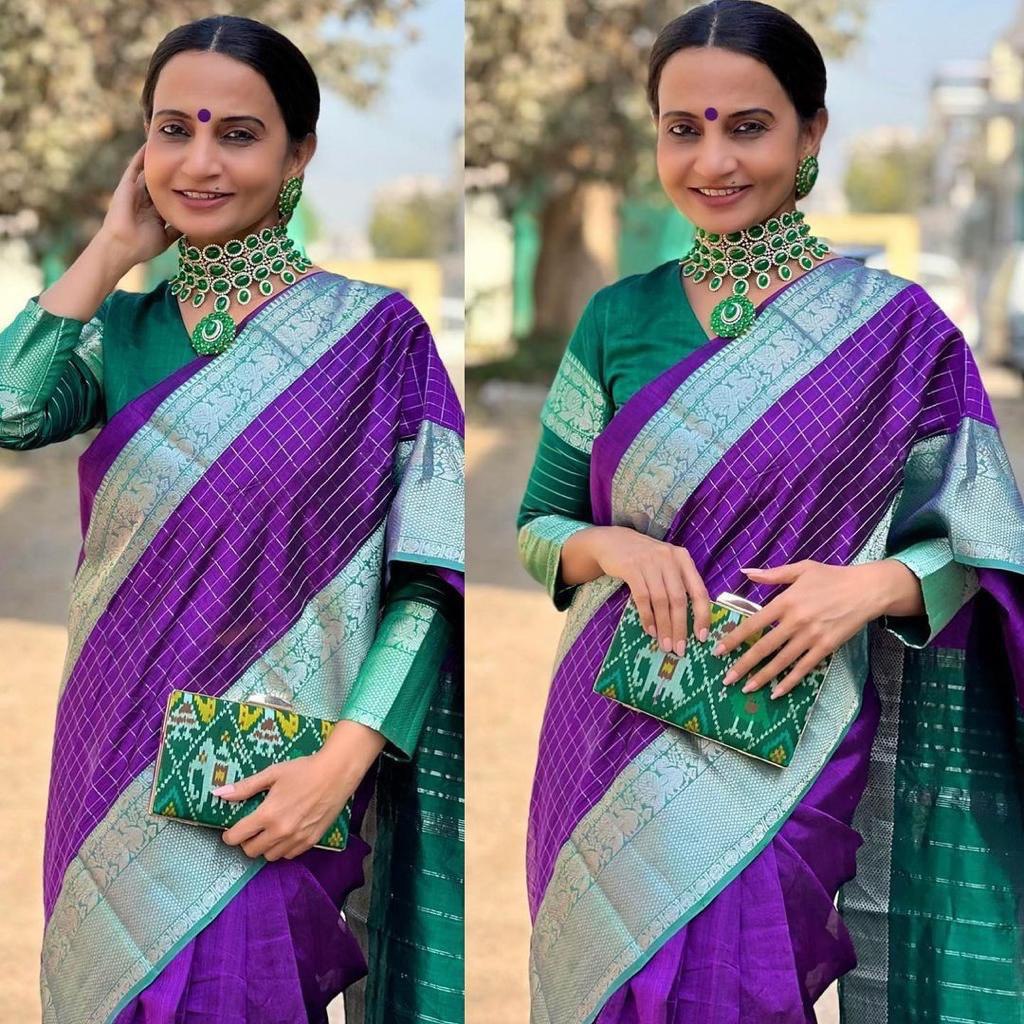 woven design saree