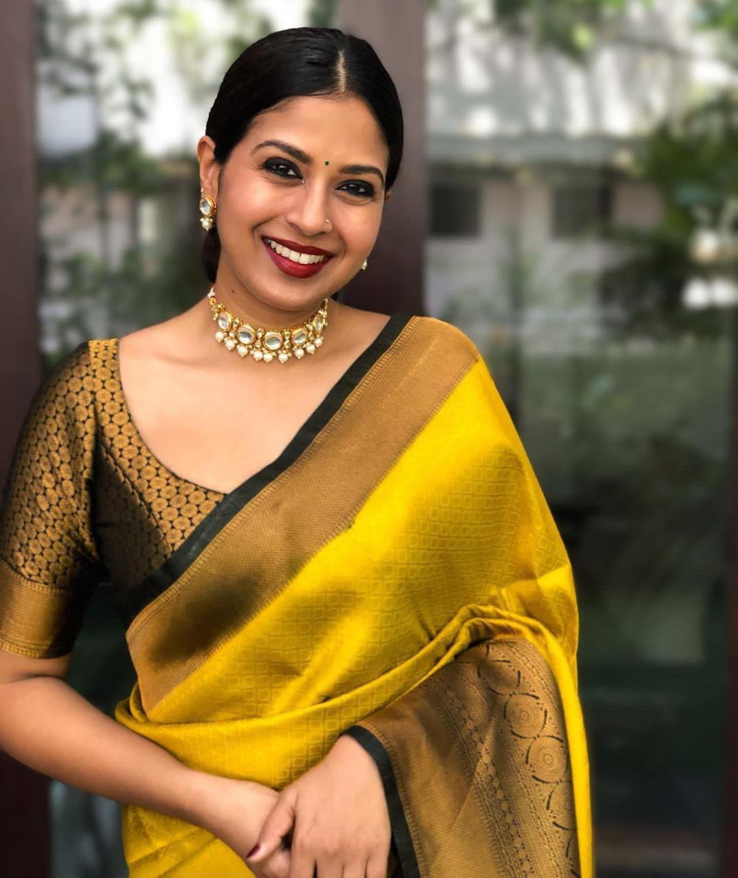 haldi ceremony saree