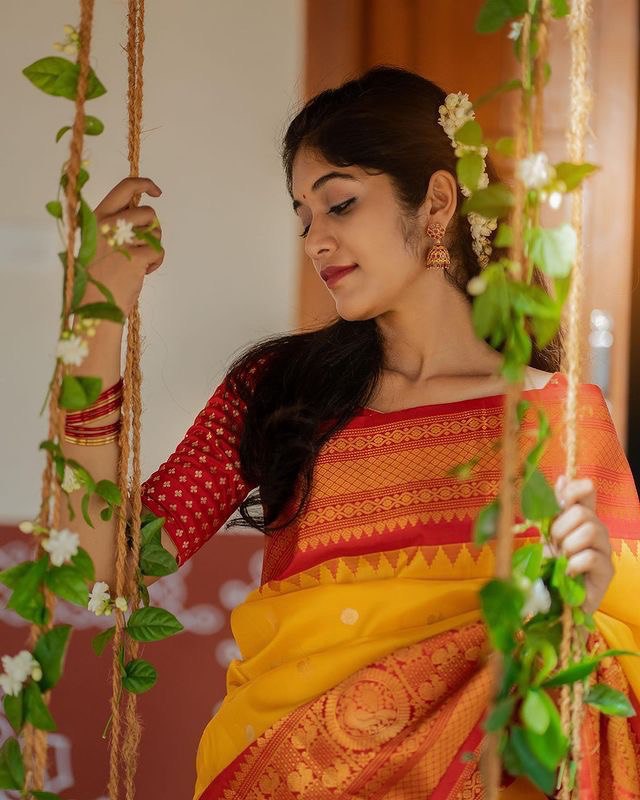 pure silk kanjivaram saree for wedding