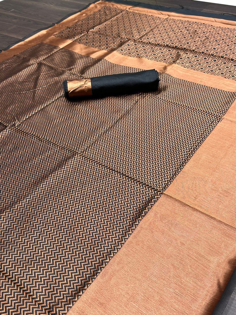 brown saree for wedding for women