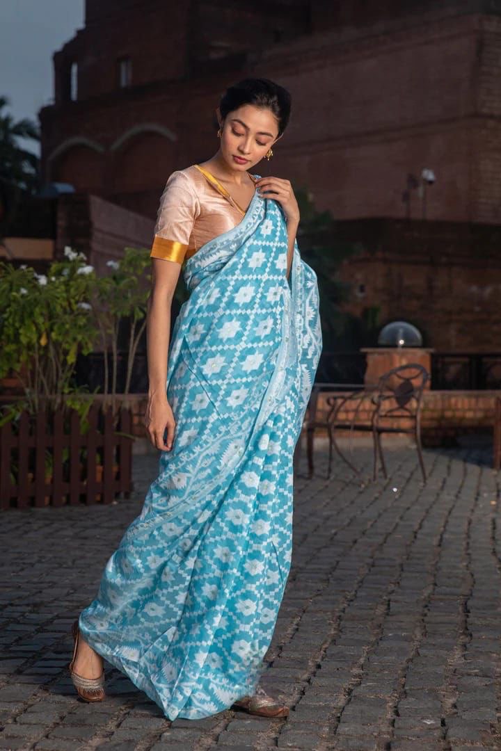 pure cotton silk saree