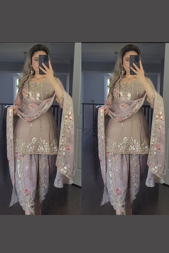 Wedding Party Wear Women's Salwar Kameez Suits Beautiful Punjabi Patiyala  Dress | eBay