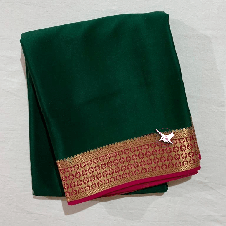 Mysore Crepe Silk Sarees – Soft Texture, Royal Finish