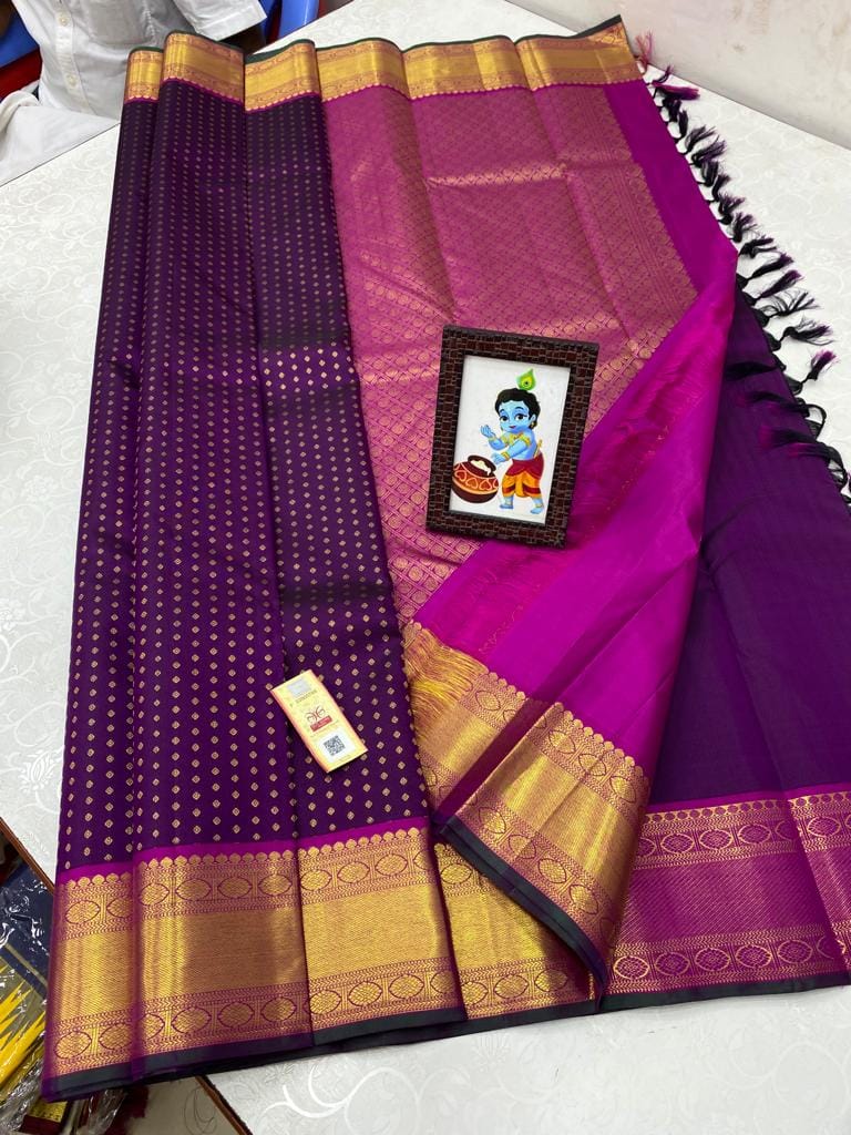 The Saree of a Thousand Stories — Handloom Kanchipuram Perfection