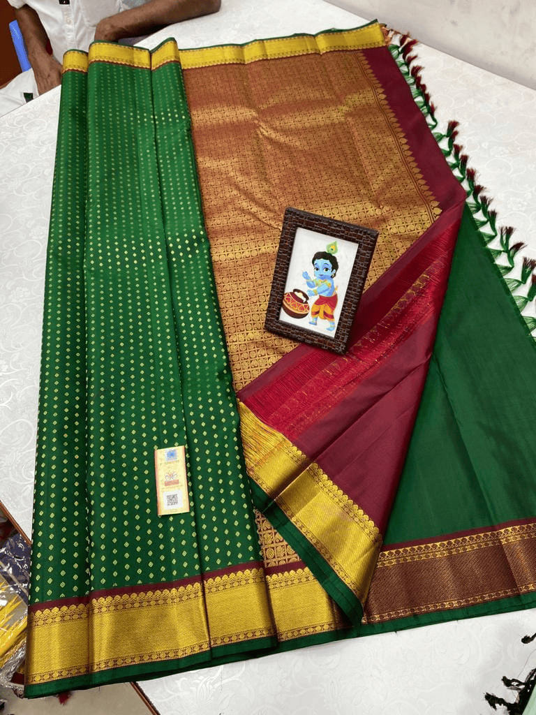 Woven with Heritage: The 1000 Butta Kanchipuram Classic