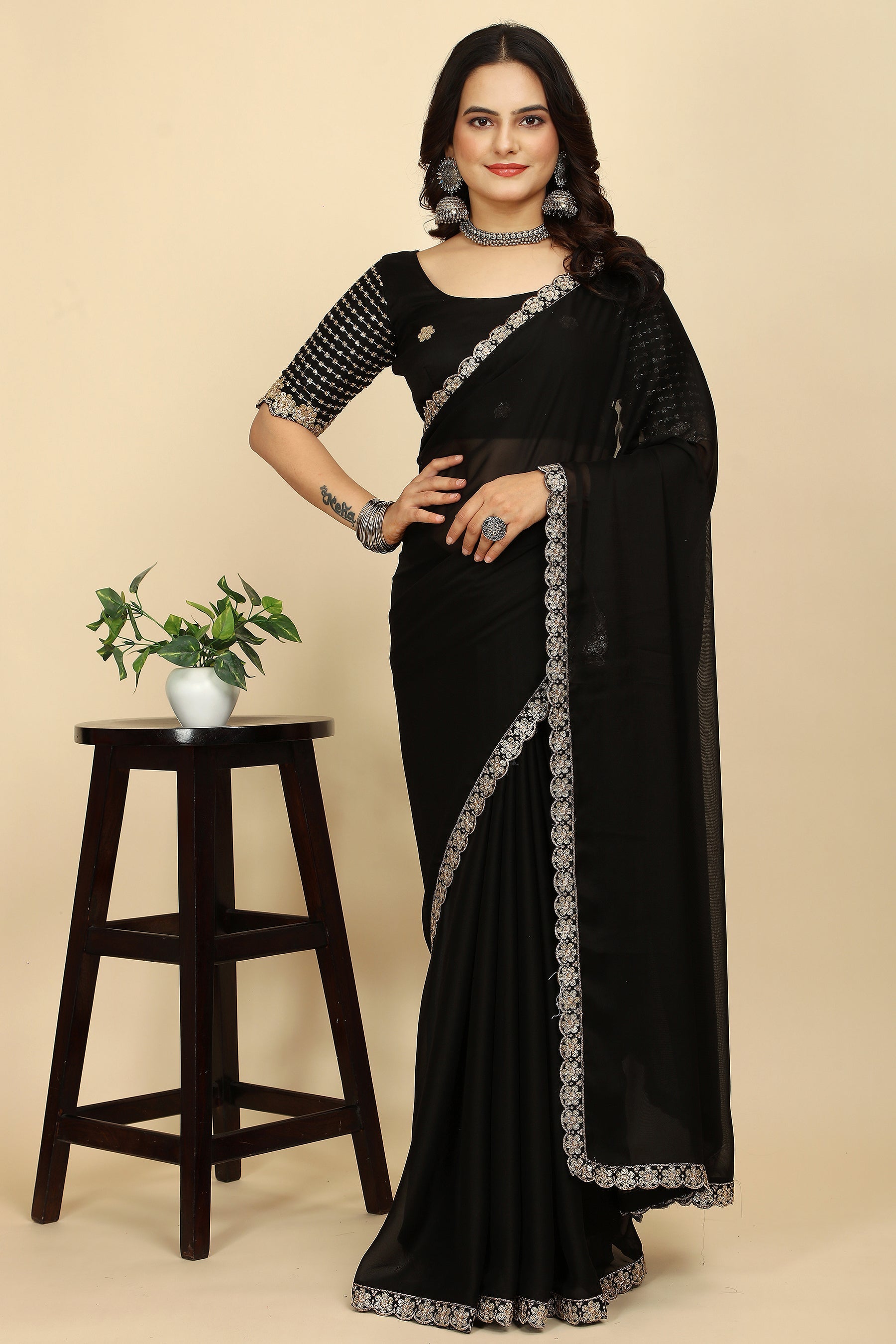 Premium Classic Meets Contemporary: Embroidery and Handwork Extravaganza for Weddings & Festive Wear