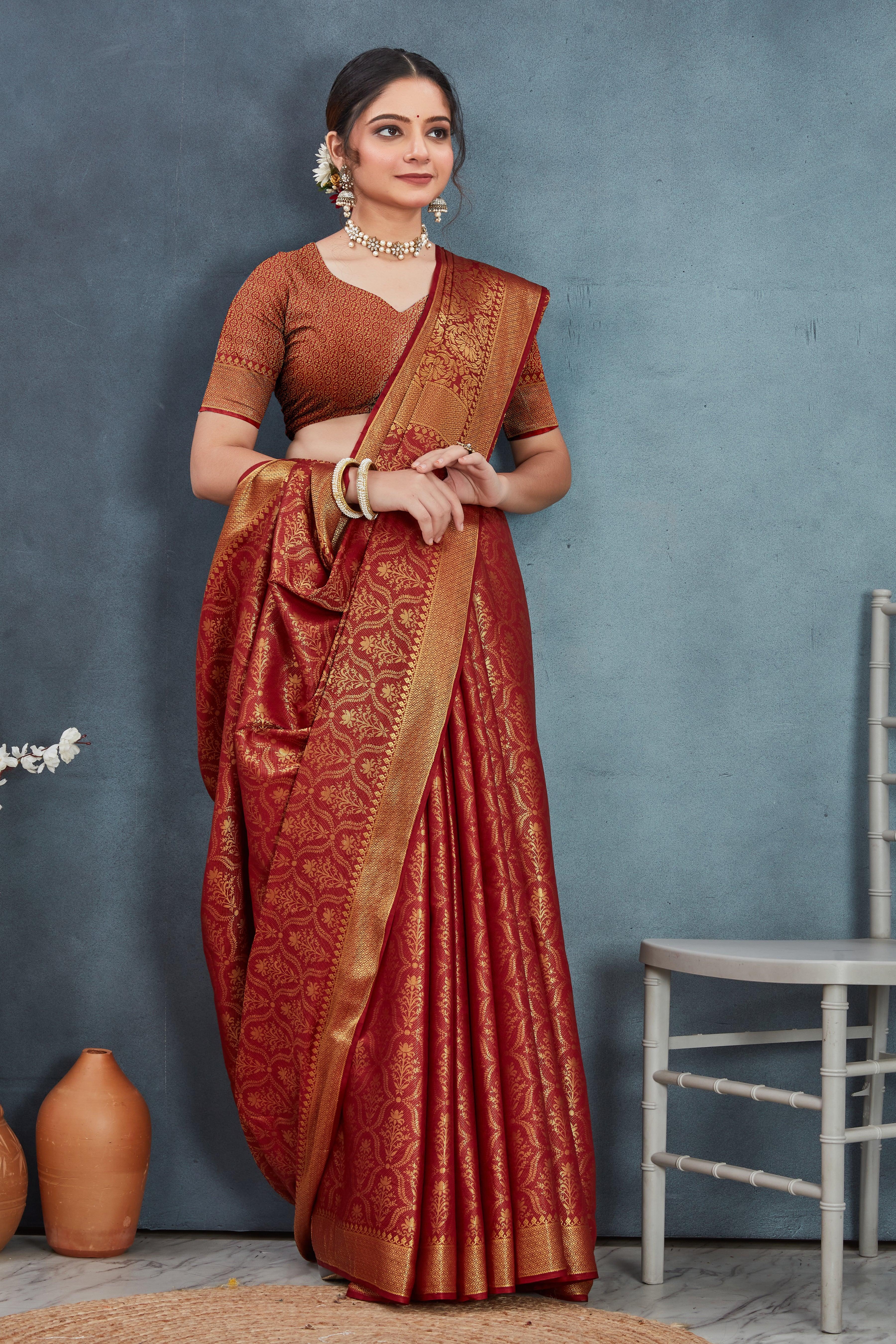 Premium Unveil Tradition: Exclusive Pure Brocade Mysore Silk Sarees for Weddings & Festive Wear