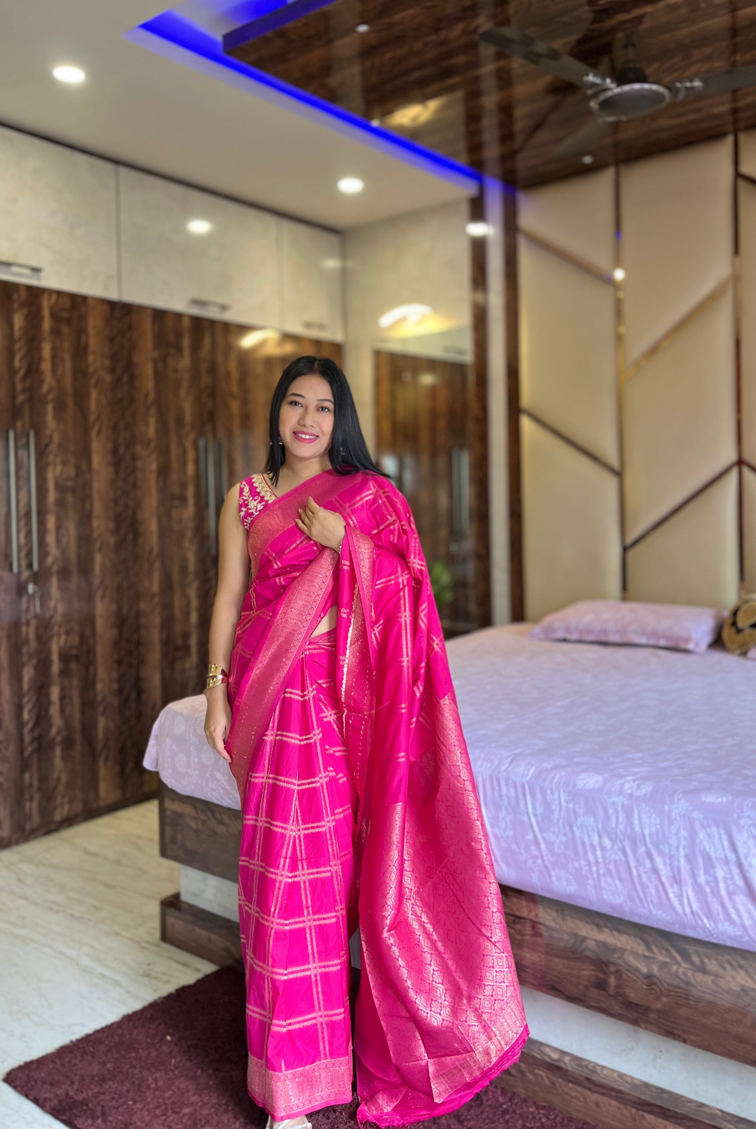 Drape Yourself in Heritage: Pure Brocade Silk Sarees