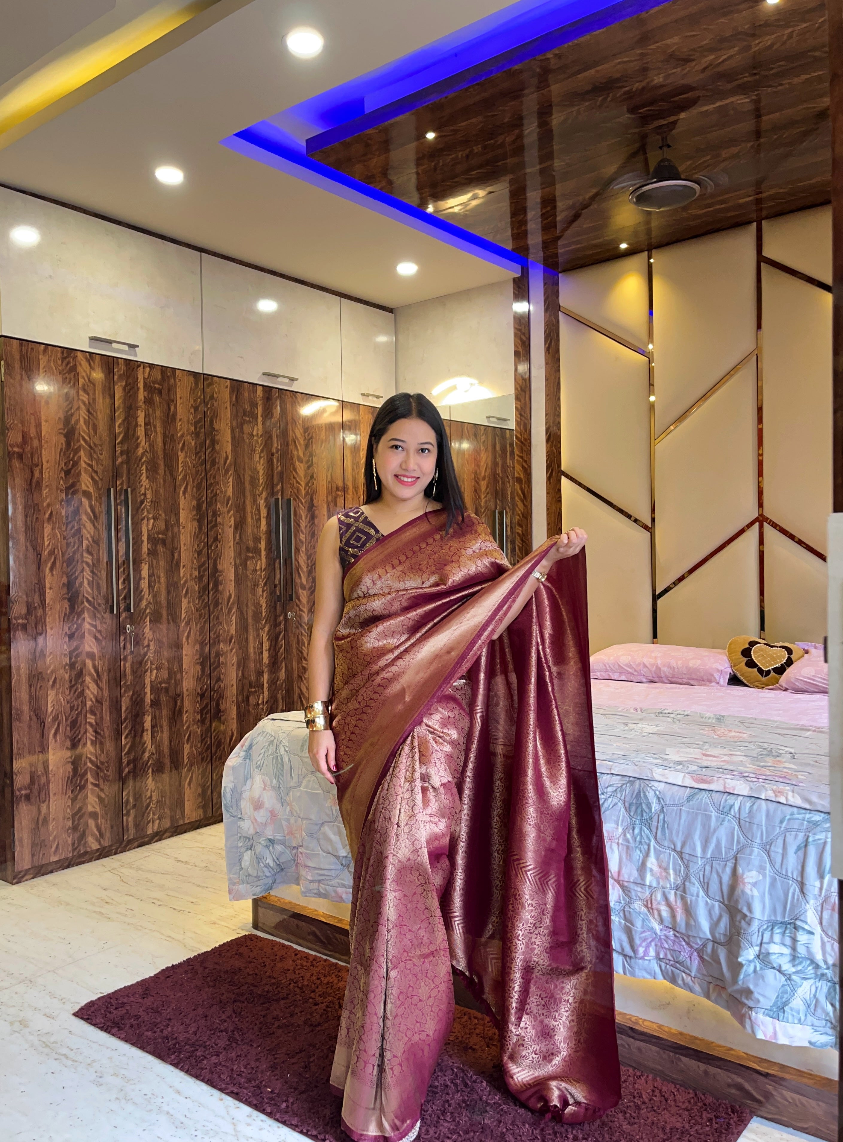 Drape Yourself in Heritage: Pure Brocade Silk Sarees