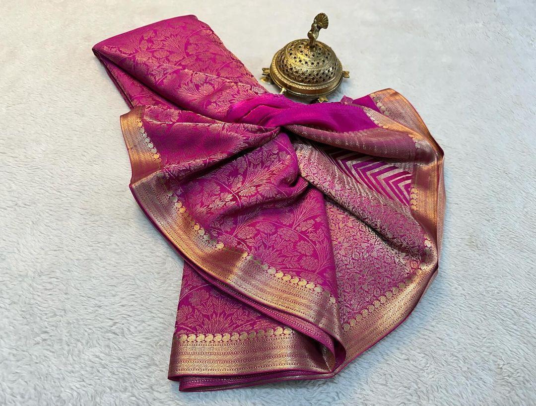 Elegant Drapes for Modern Women: Discover Mysore Silk