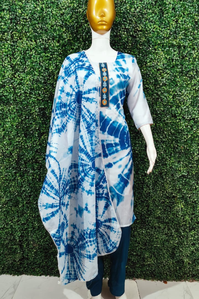 Jaipur block print salwar suits with dupatta