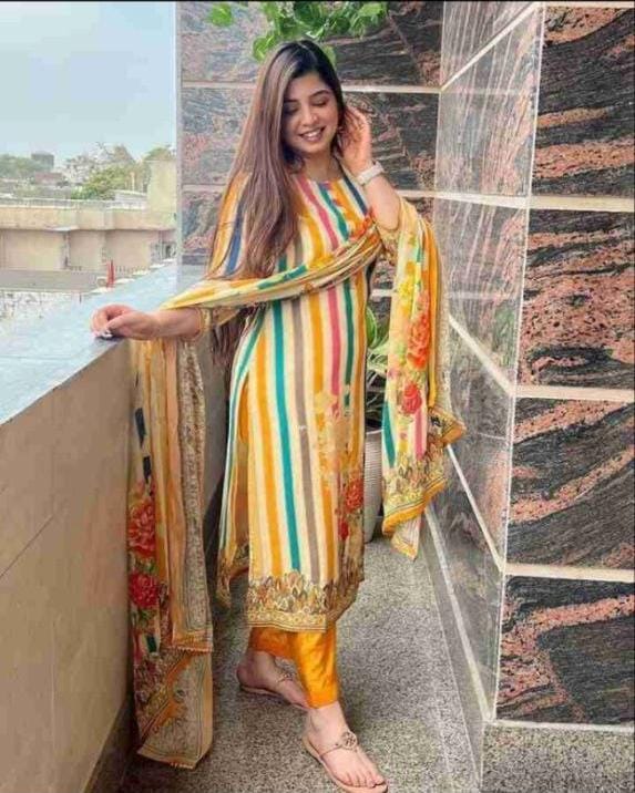 Multi Color Shalwar kameez for Wedding.