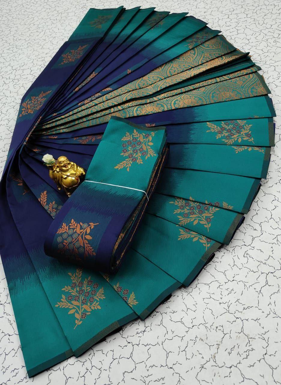 Exclusive Kubera Fine Quality Soft Silk Material from Salem Elampilai