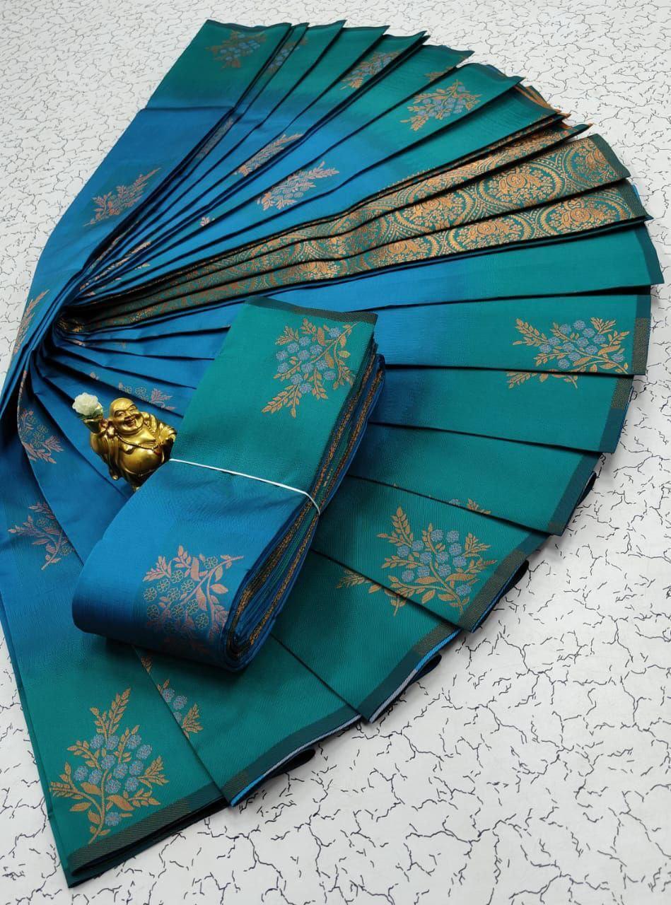 Exclusive Kubera Fine Quality Soft Silk Material from Salem Elampilai