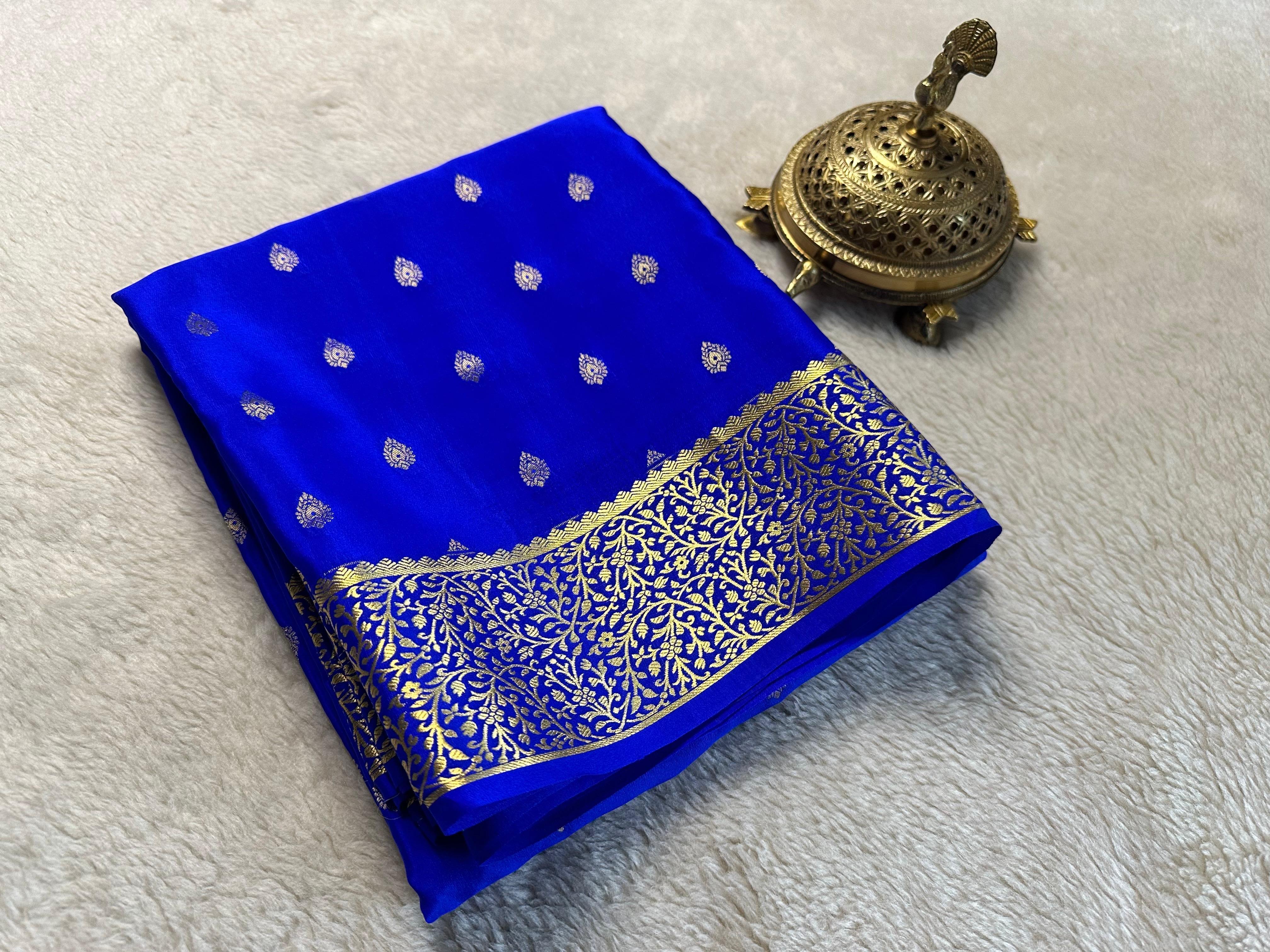 Exclusive Collection: Pure Brocade Mysore Silk Sarees