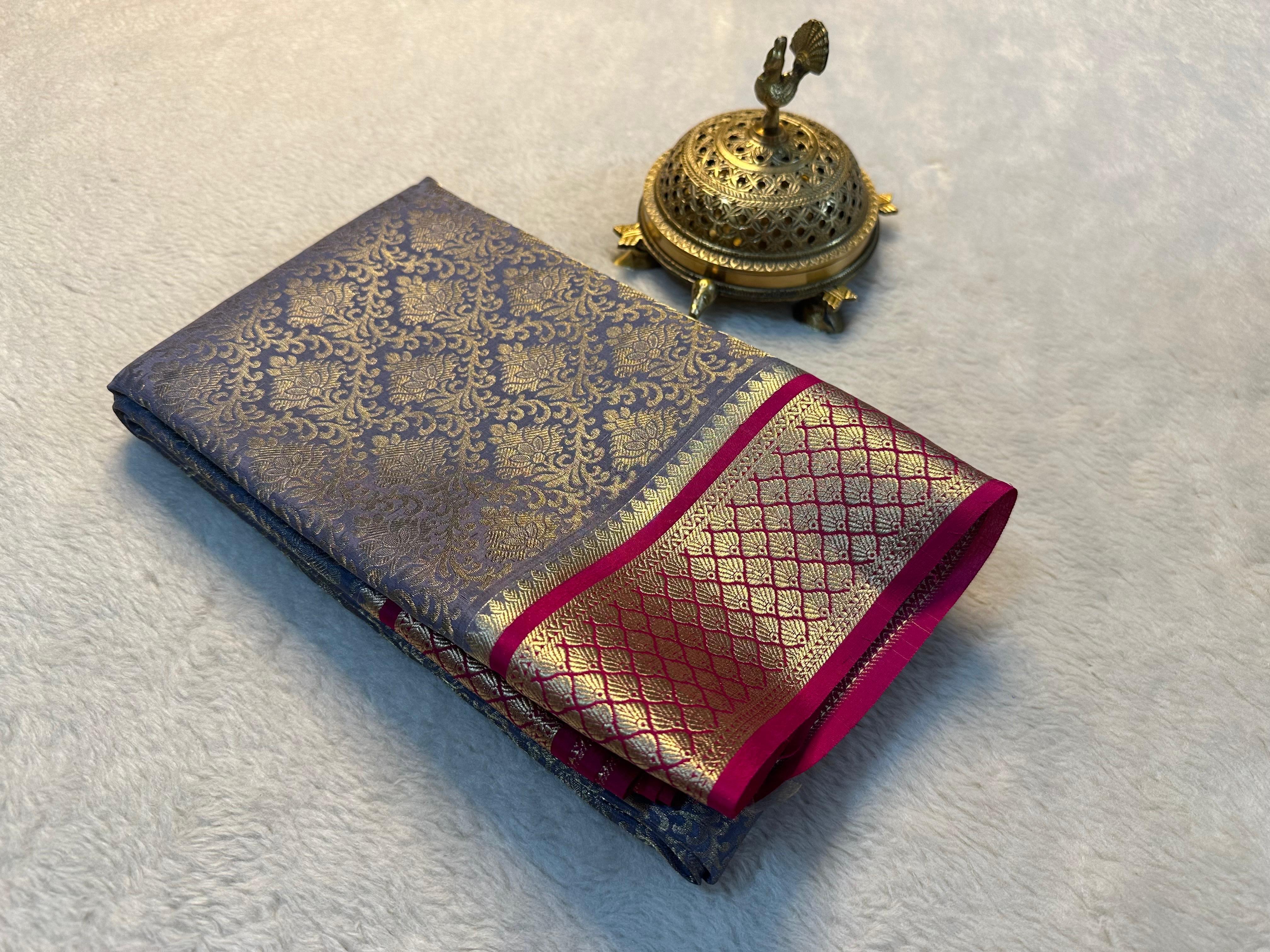 Your Silk Journey Starts Here: Pure Brocade Sarees