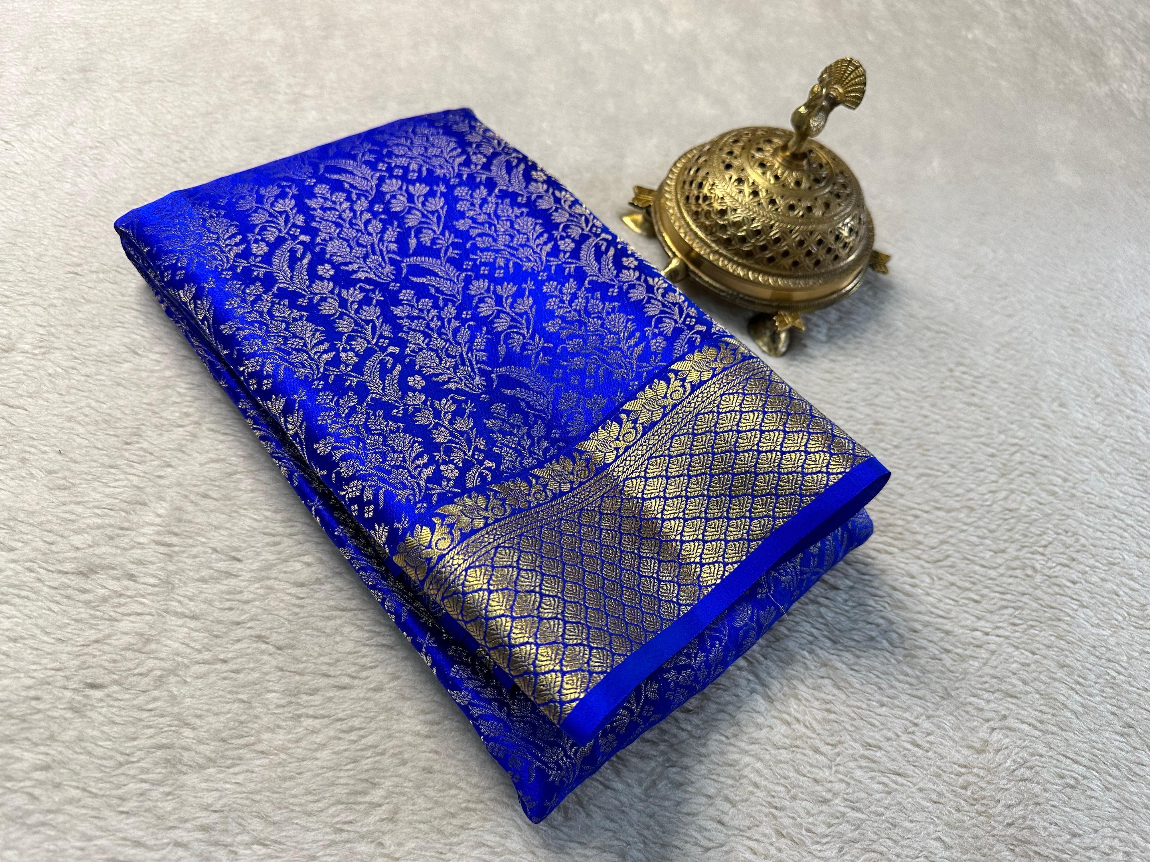 Crafted for Elegance: Browse Pure Brocade Mysore Silk