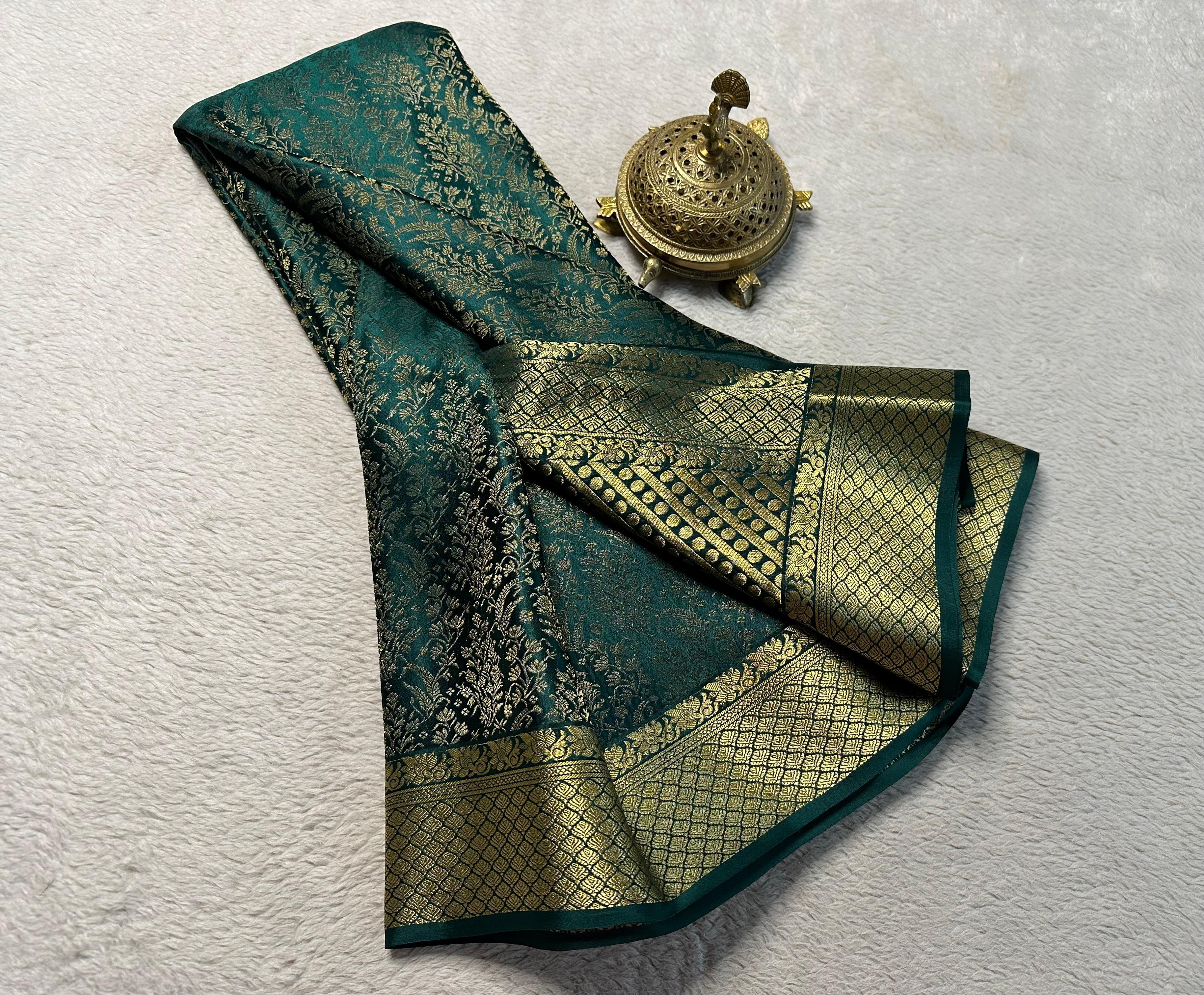 Premium Elevate Your Style: Shop Pure Mysore Silk Sarees Today for Weddings & Festive Wear