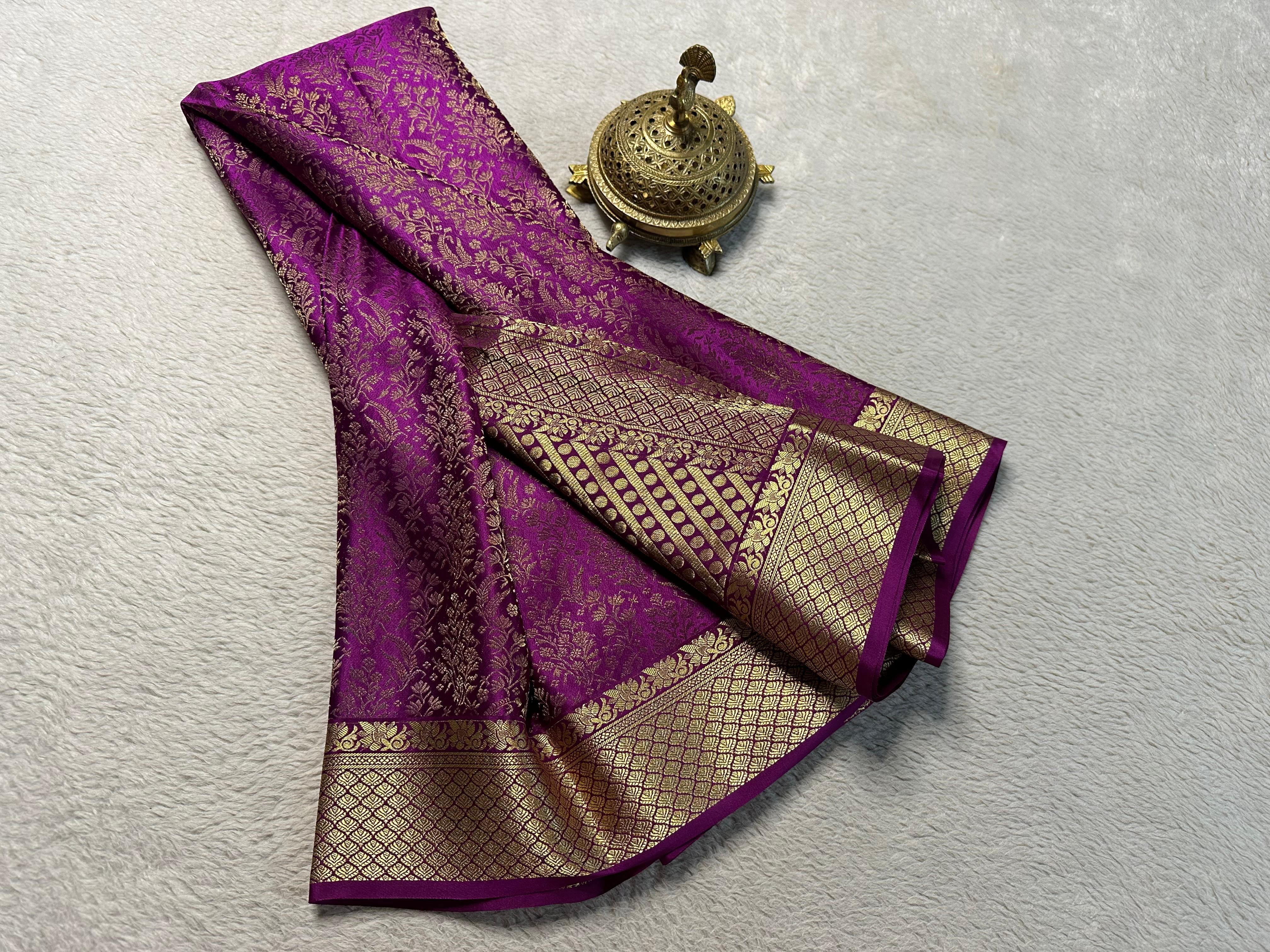 Elevate Your Style: Shop Pure Mysore Silk Sarees Today