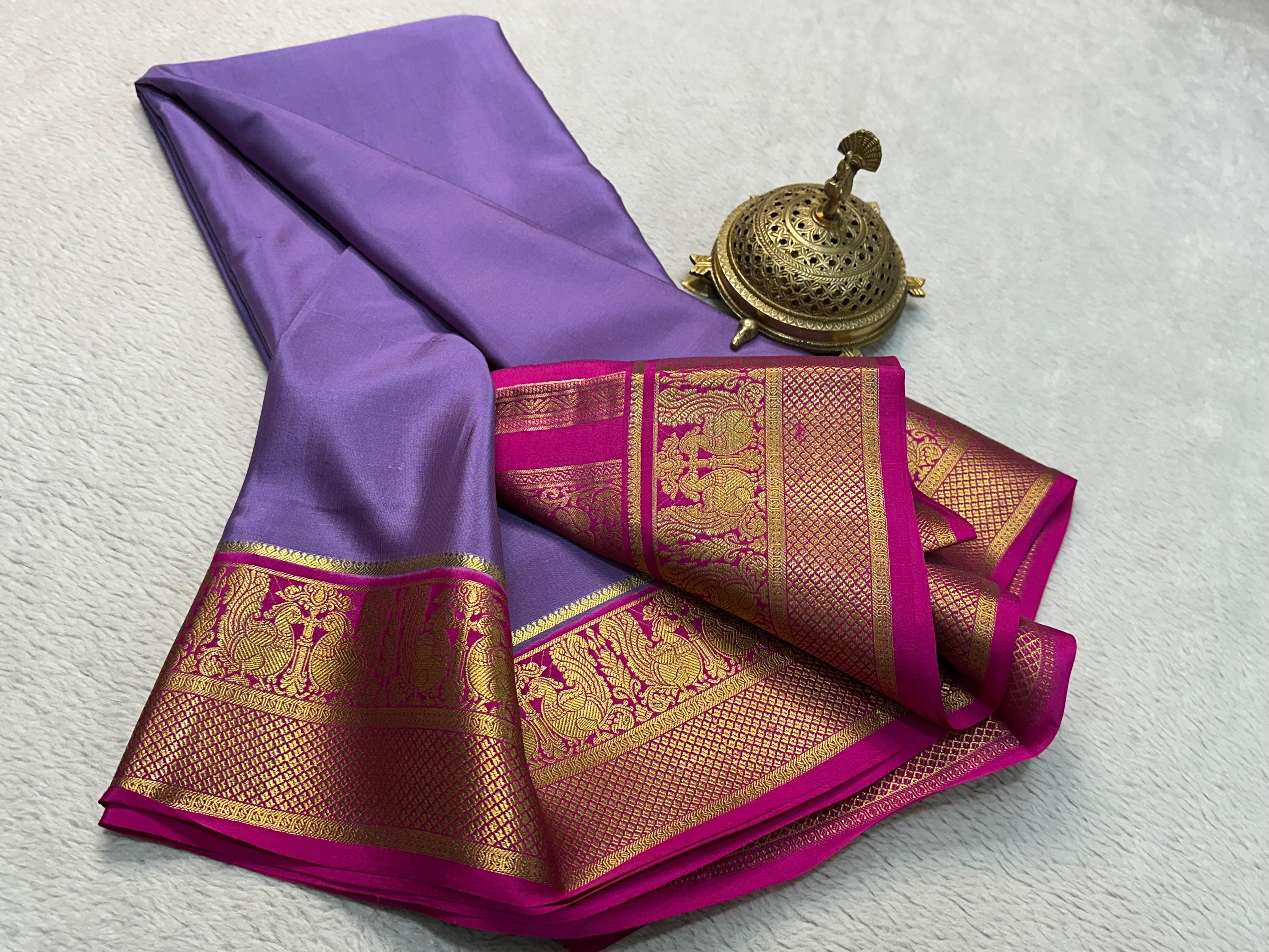 Grace the Occasion with Our Enchanting Rich Peacock Border Sarees