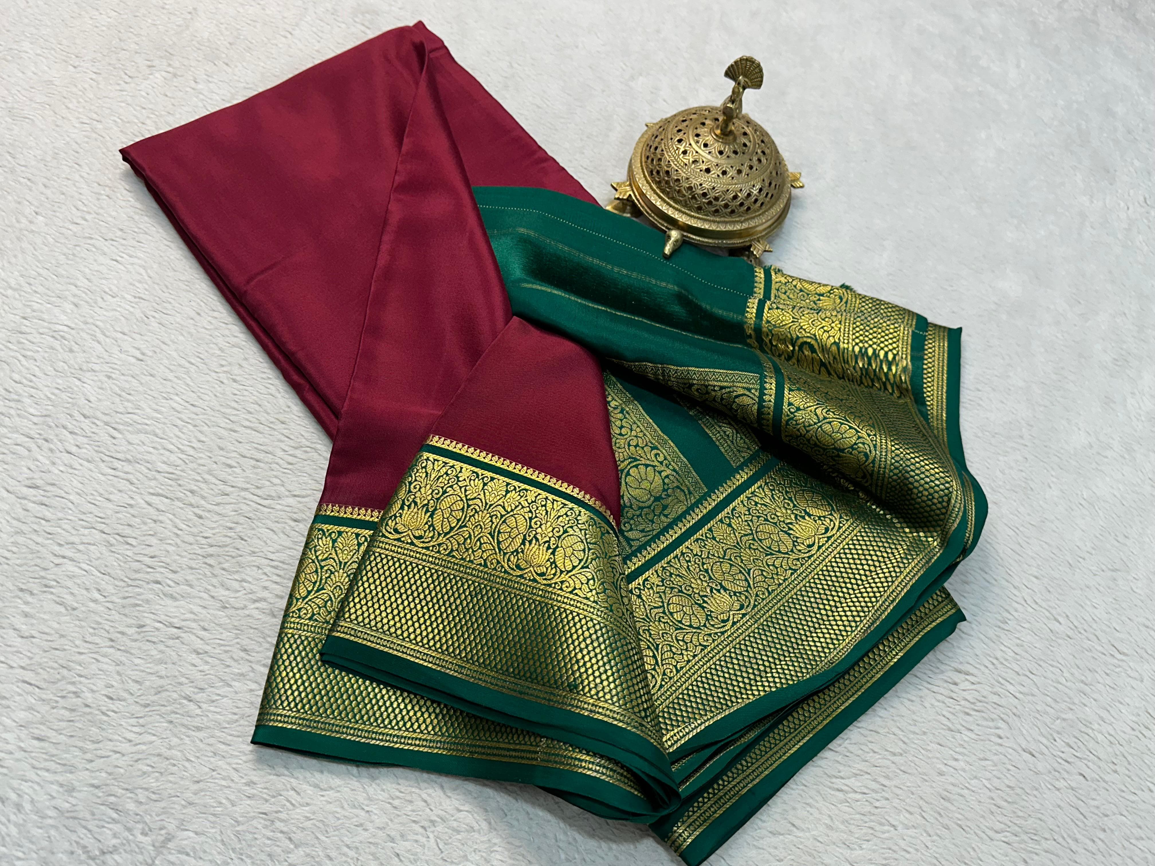 The Timeless Beauty of Mysore Silk Sarees