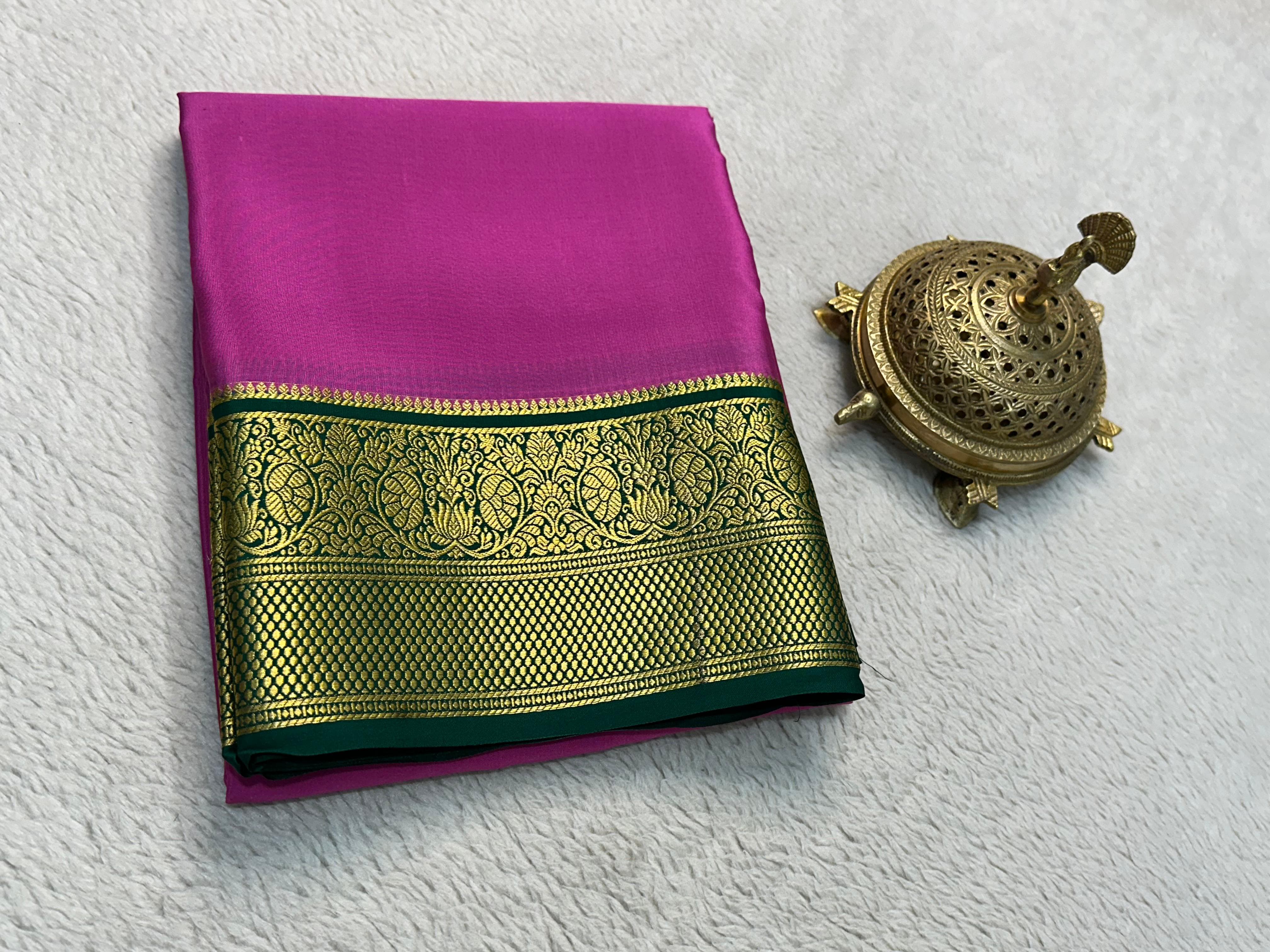 The Timeless Beauty of Mysore Silk Sarees