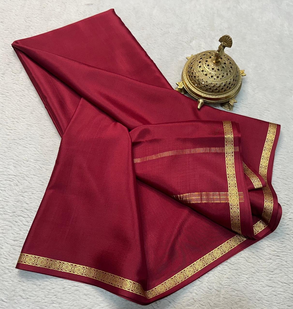 Radiate Grace with Mysore Silk Crepe Sarees