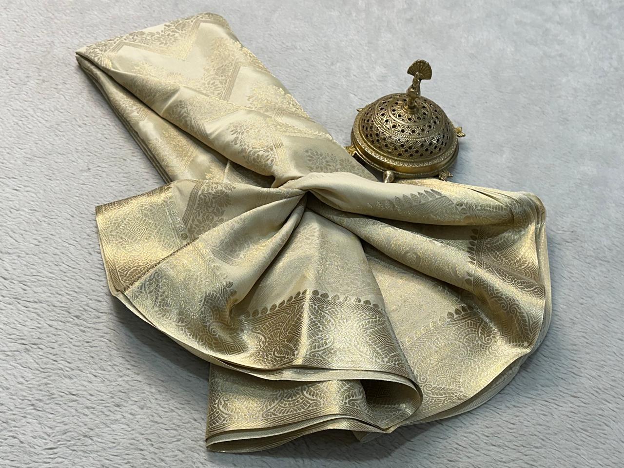 The Royal Brocade Silk Saree Elegance