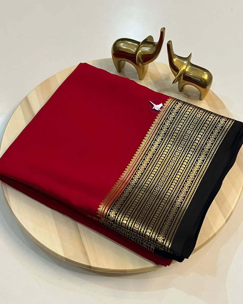 Traditional Mysore Soft Silk Sarees – Perfect for Weddings