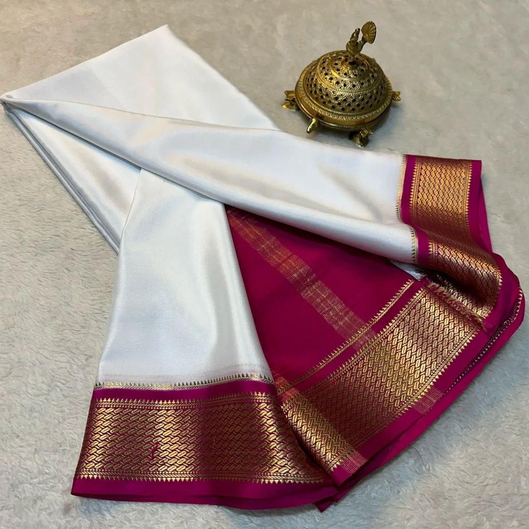 Premium Royal Threads: Classic Mysore Silk Sarees in Vibrant Hues for Weddings & Festive Wear