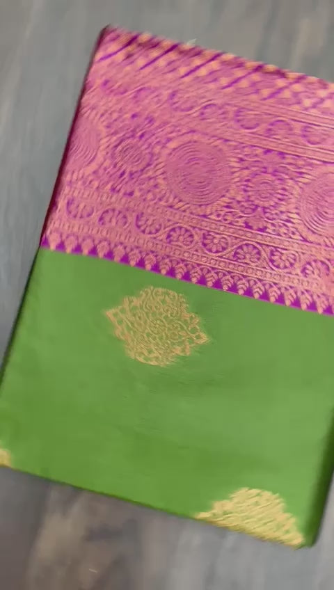 Pure Soft Silk Banarasi Saree: Rich Heritage of Kawda Tradition