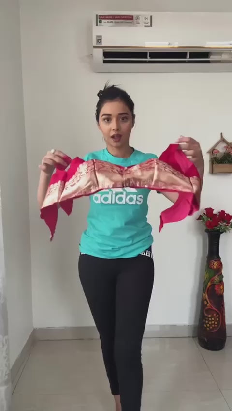 ready to wear soft cotton saree