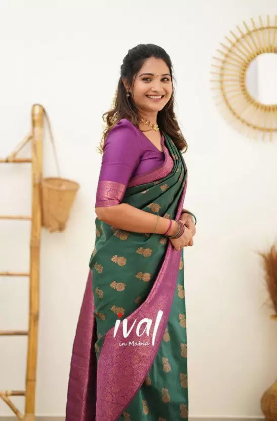 zari woven kanjivaram soft silk