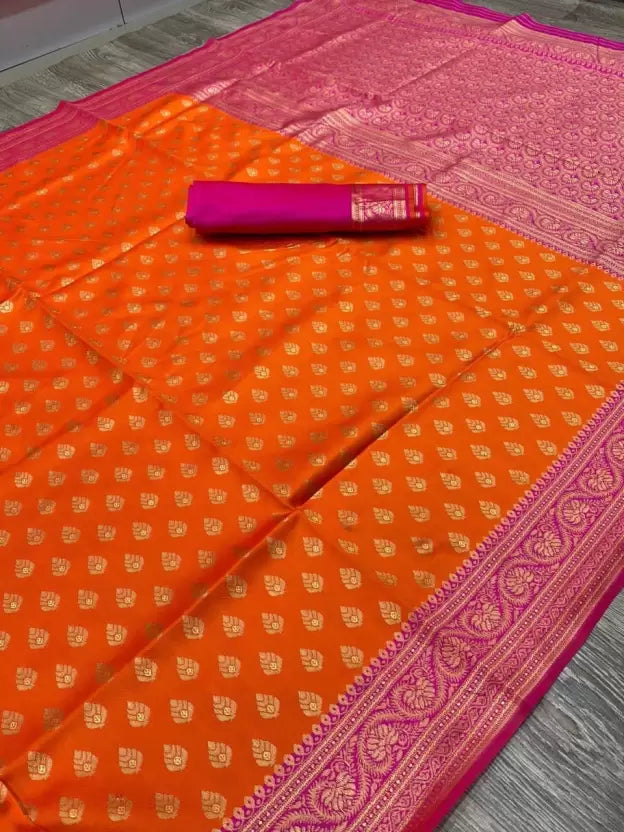 zari woven kanjivaram silk saree