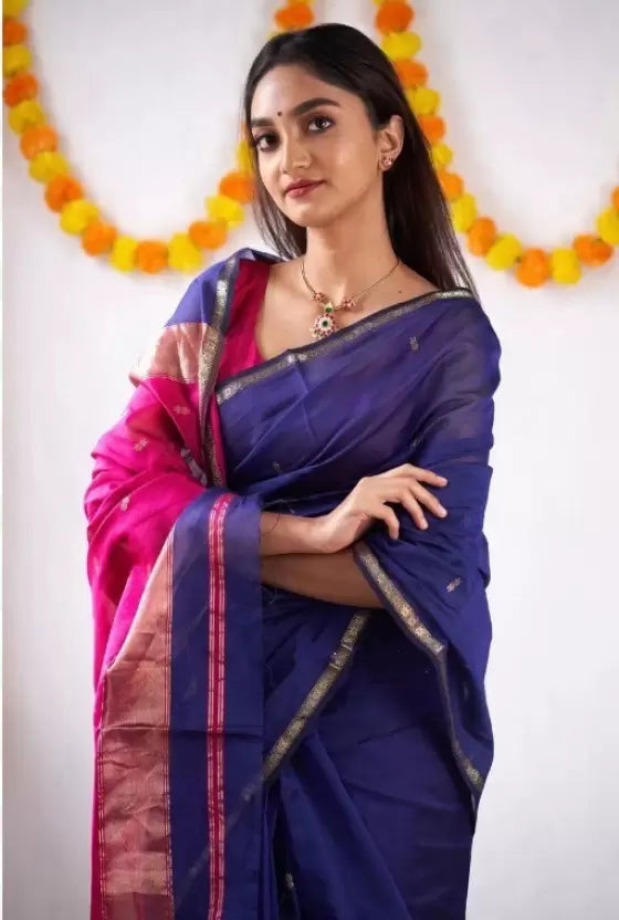 cotton woven saree