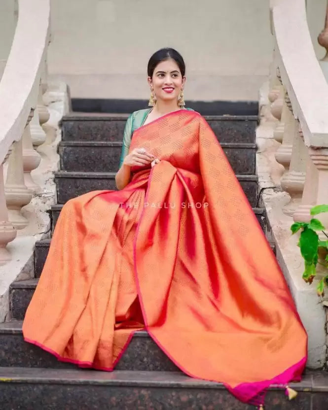 kanjivaram soft silk saree