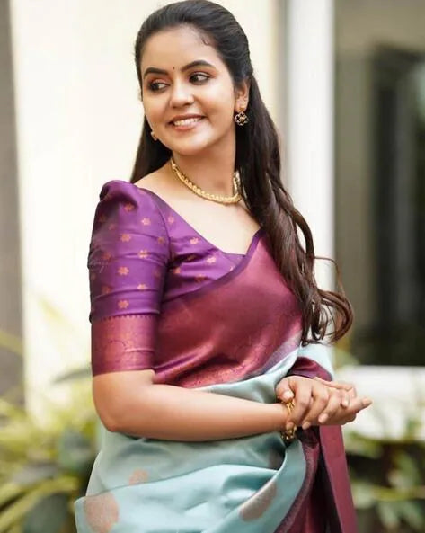 banarasi jacquard saree
