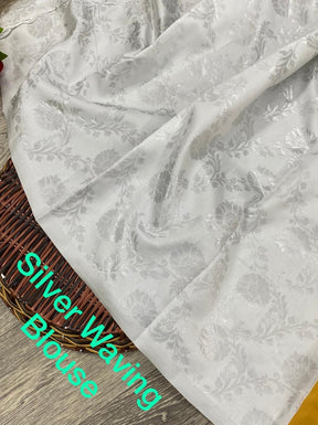 Women's Beautiful Zari Weaving Soft Silk Jacquard Saree for Wedding Wear