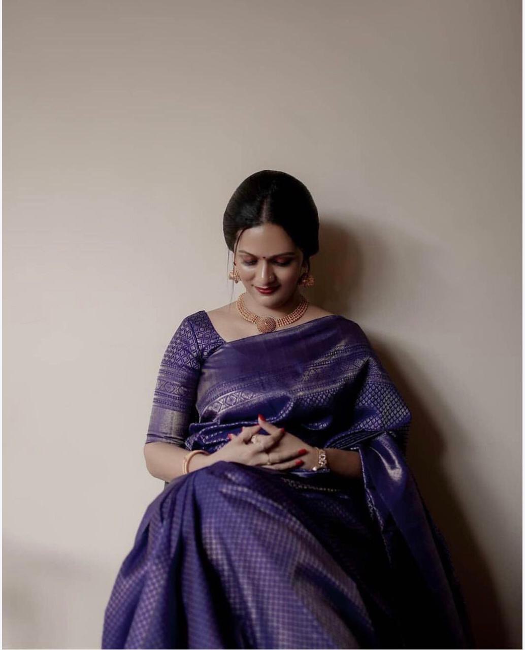 woven kanjivaram art silk saree for wedding