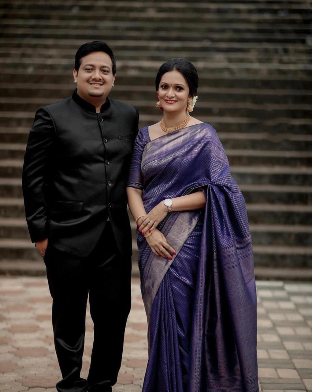 art silk designer fancy saree