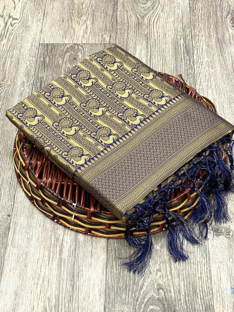 zari weaving saree