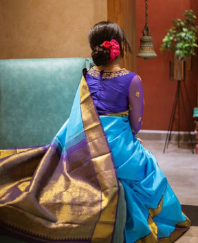 jacquard silk saree for women