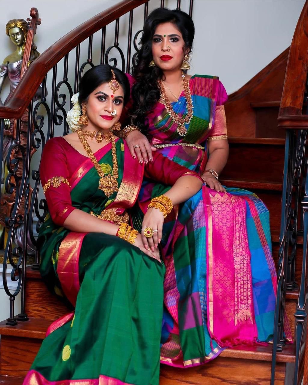 woven designer kanjivaram saree for women